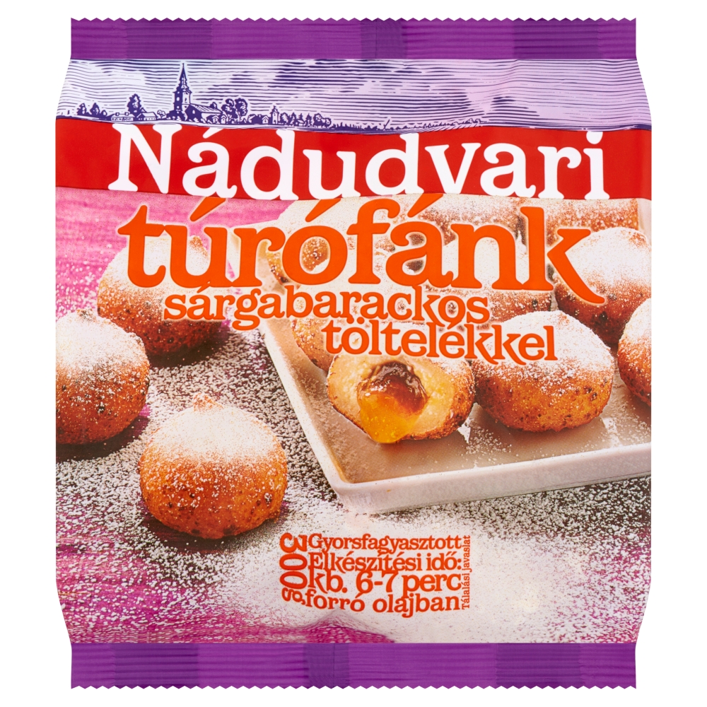 Nádudvari túrófánk sárgabarackos töltelékkel 300g